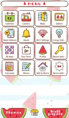 Watermelon Breeze Theme android App screenshot 3